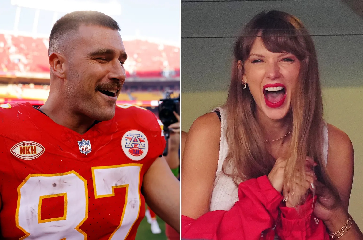 Taylor swift & Travis Kelce