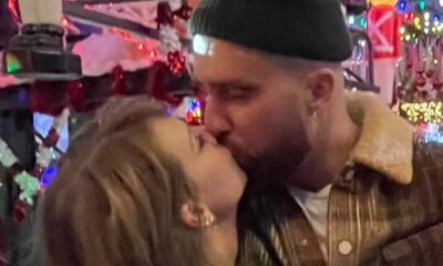 Travis Kelce Shows Love to Taylor Swift with a Passionate Kiss during Concert