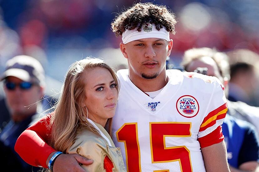 Brittany Mahomes is more attracted to Patrick with his new iron abs putting an end to the 'dad bod' critics